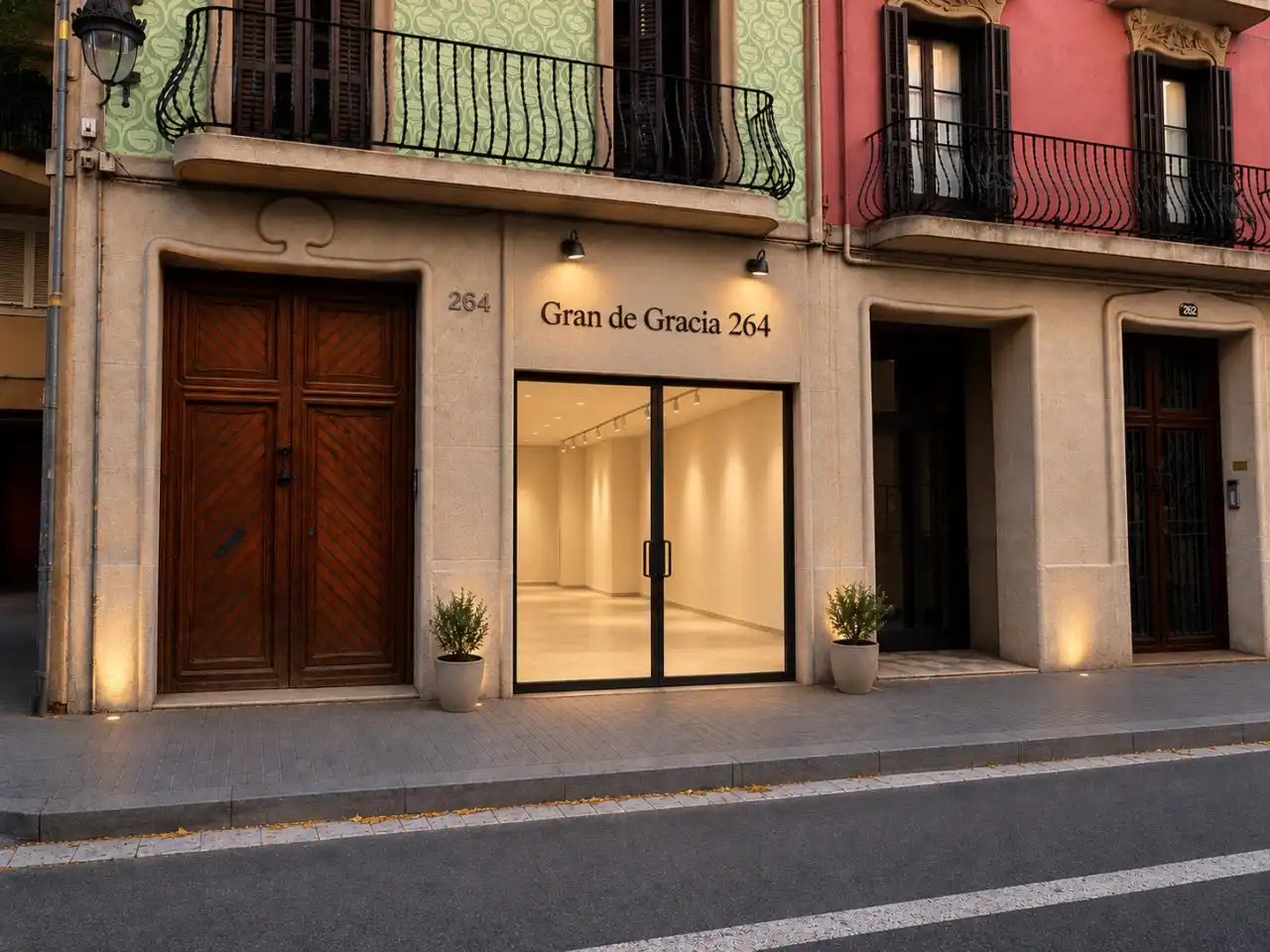 Außenansicht von Geschaftsraum zur Miete in Gràcia