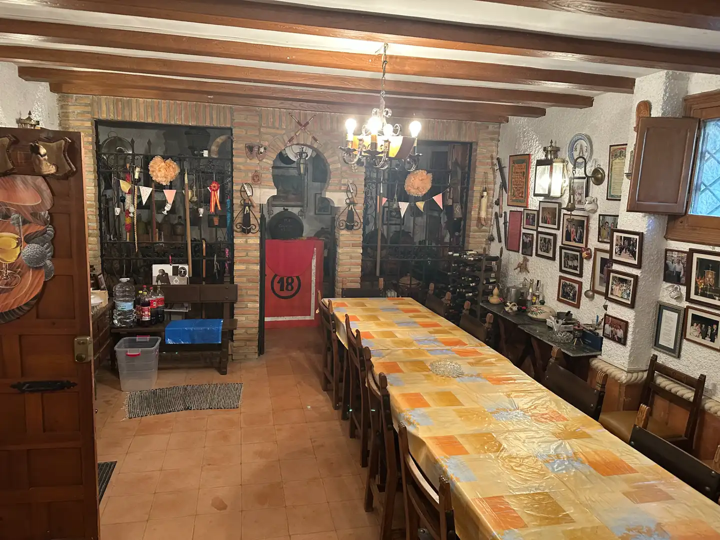 Esszimmer von Country house zum Verkauf in Toledo mit Klimaanlage, Heizung und Privatgarten
