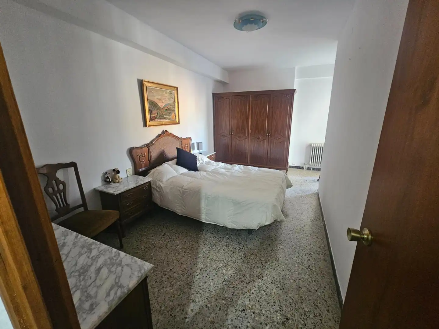 Bedroom of Flat for sale in Tamarite de Litera  with Heating, Storage room and Furnished