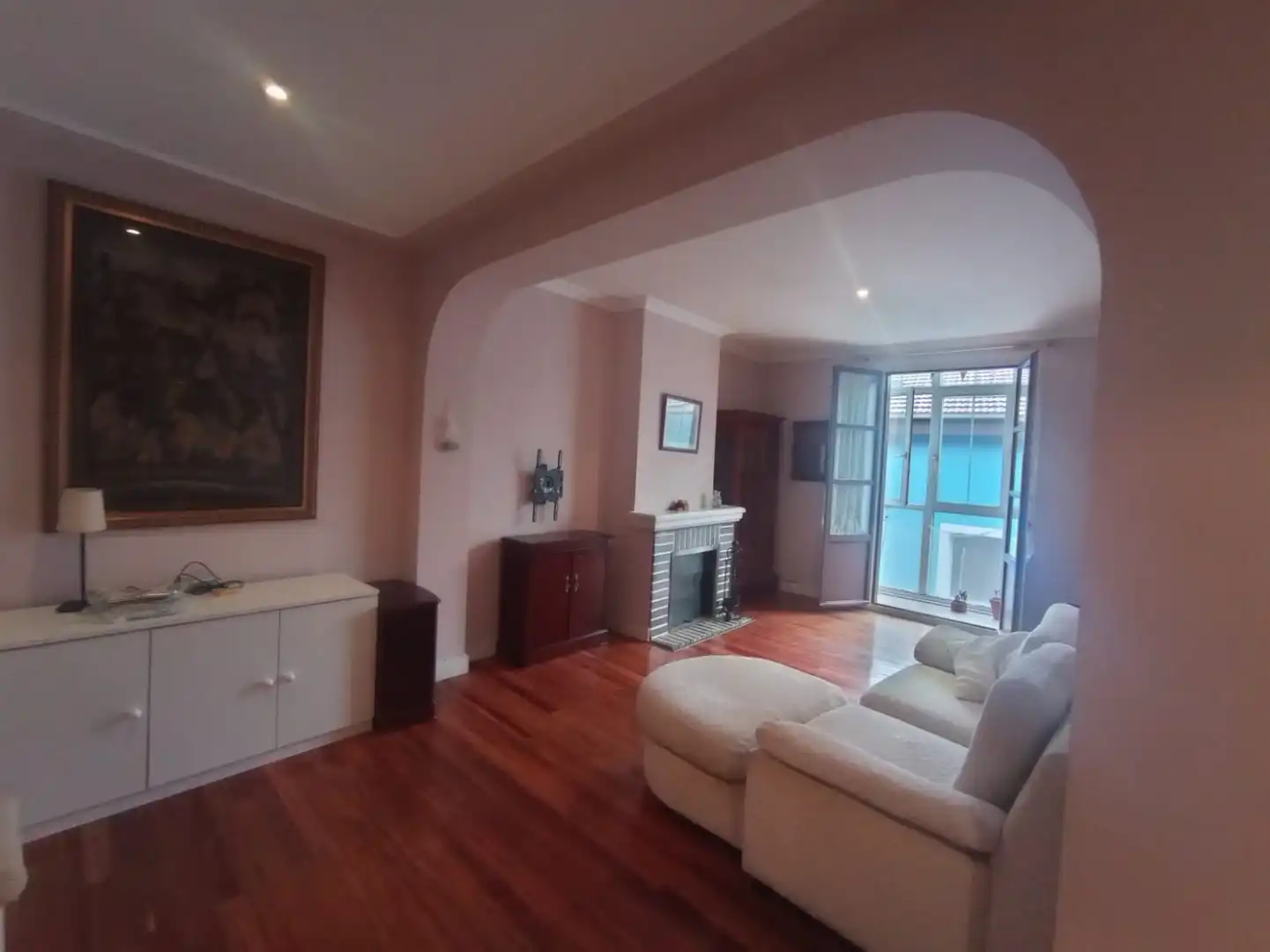 Living room of Flat for rent in Bilbao   with Heating and Balcony
