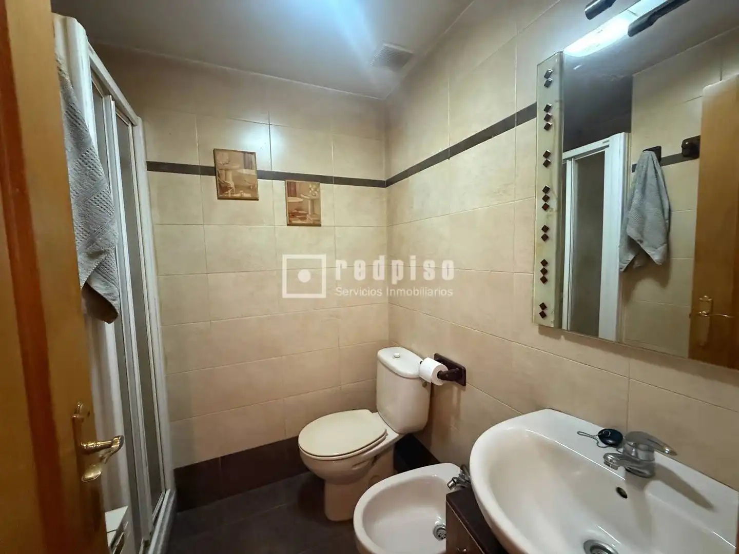 Baño de Apartamento en venta en Madrid con Calefacción, Parquet y Terraza