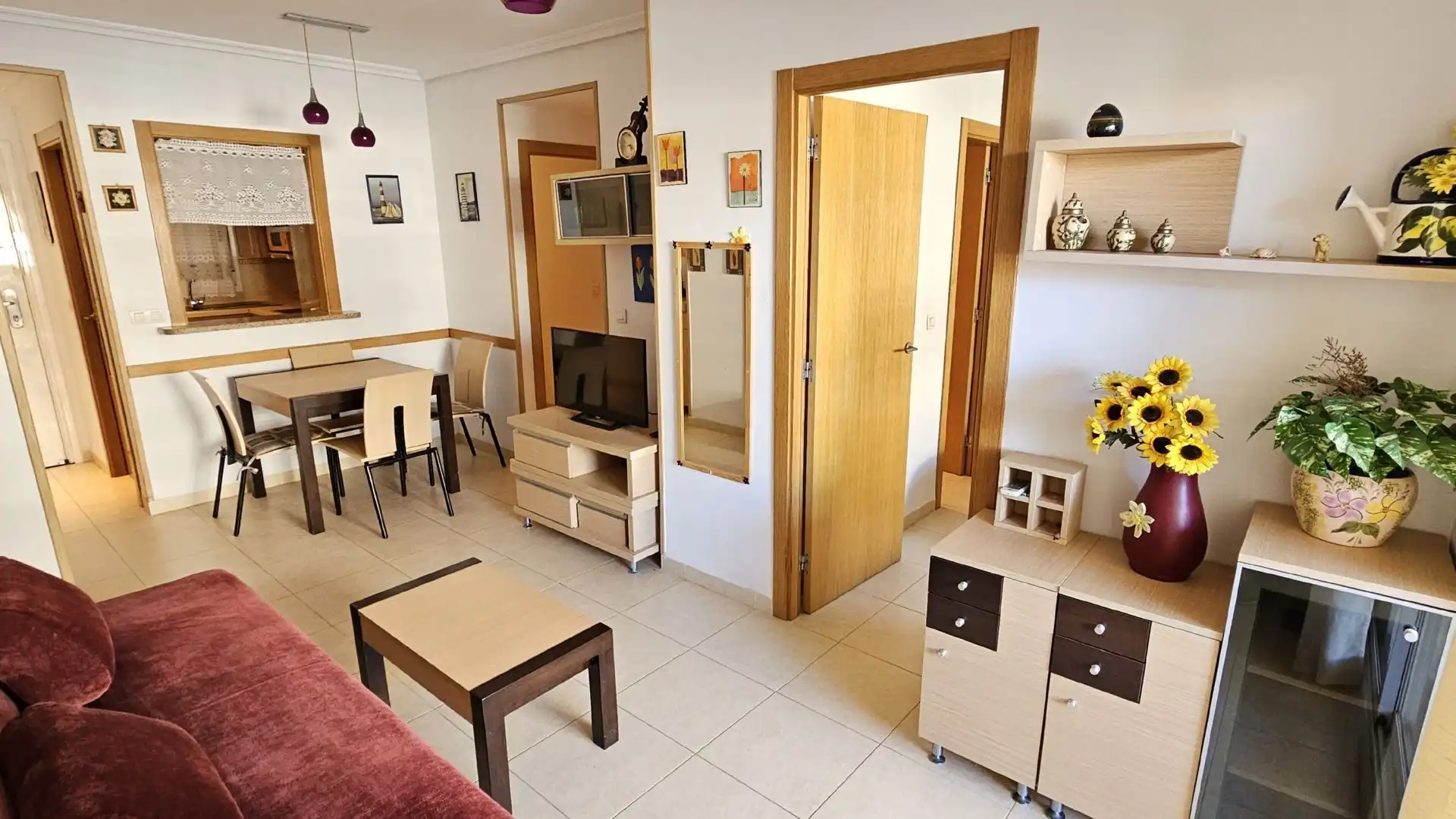 Sala d'estar de Apartament en venda en Oropesa del Mar / Orpesa amb Aire condicionat, Calefacció i Terrassa