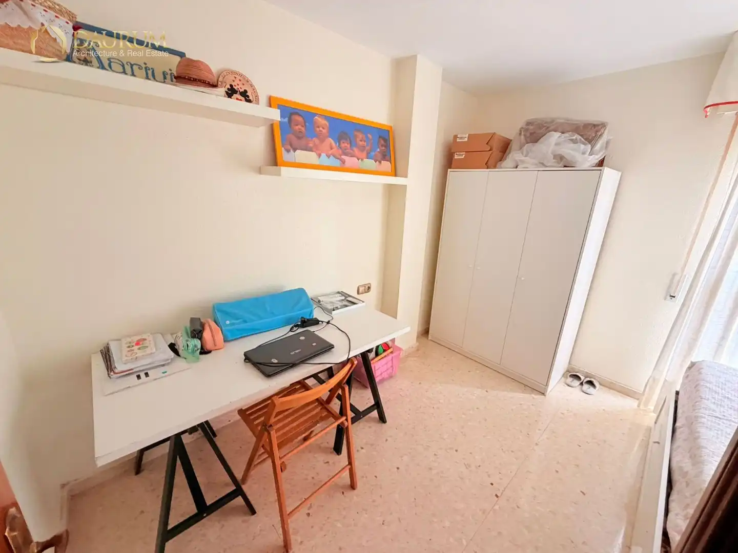 Bedroom of Flat for sale in Málaga  with Air Conditioner, Heating and Terrace
