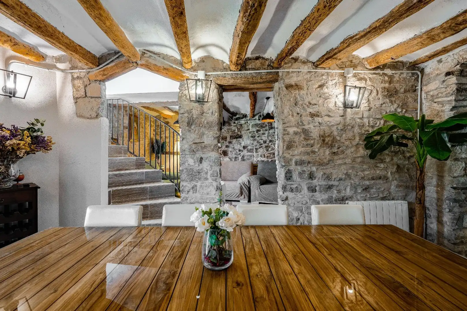 Comedor de Casa o chalet en venta en Ribera d'Ondara con Aire acondicionado, Calefacción y Terraza