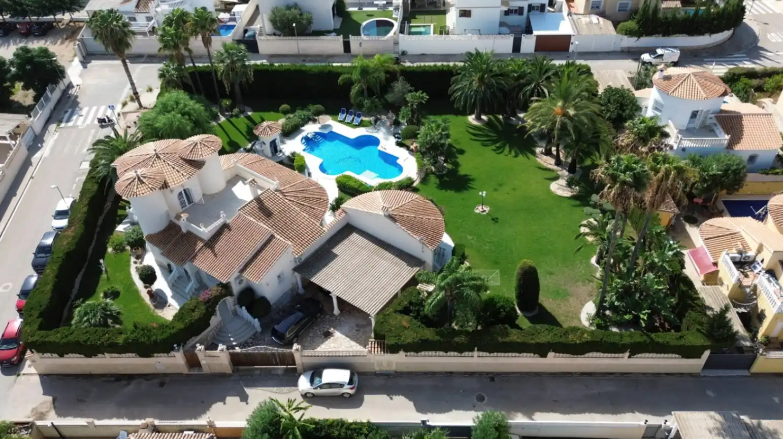 Garden of Houses for sale in Dénia  with Air Conditioner, Heating and Private garden
