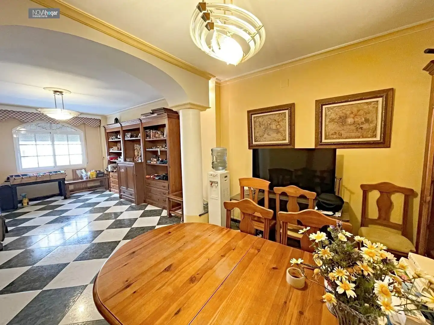 Dining room of Houses for sale in Málaga  with Air Conditioner, Terrace and Furnished