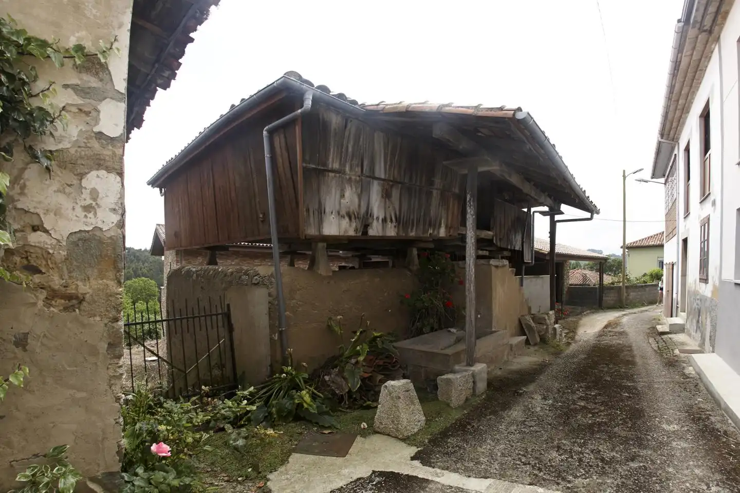 Exterior view of Houses for sale in Pravia  with Private garden and Terrace