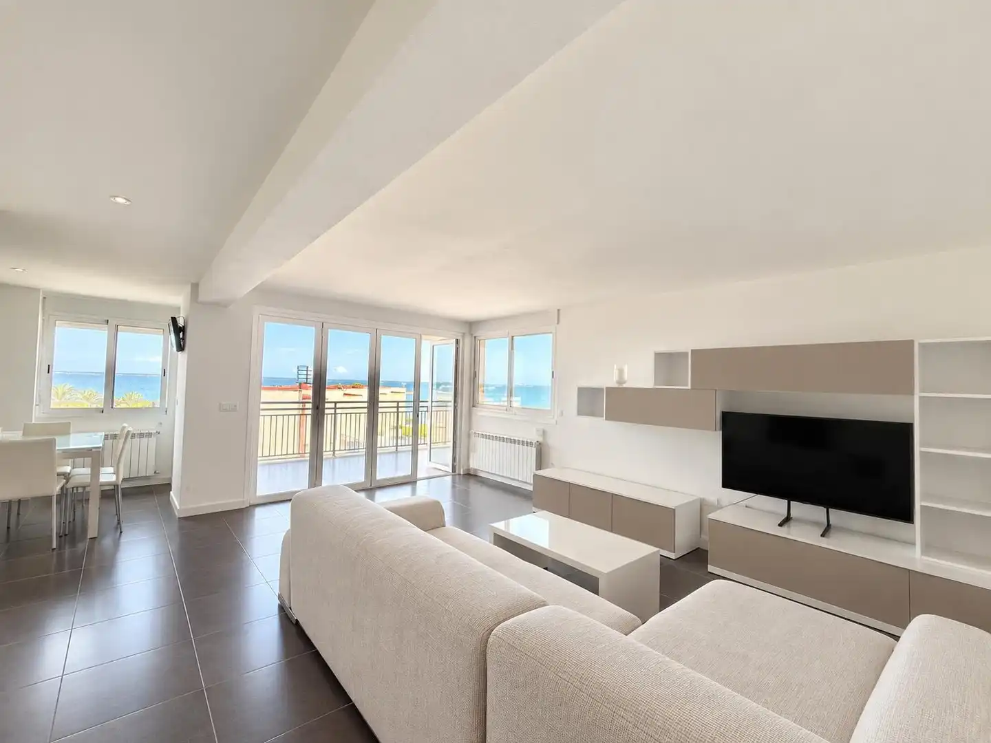Living room of Apartments for rent in San Javier  with Heating, Terrace and Furnished