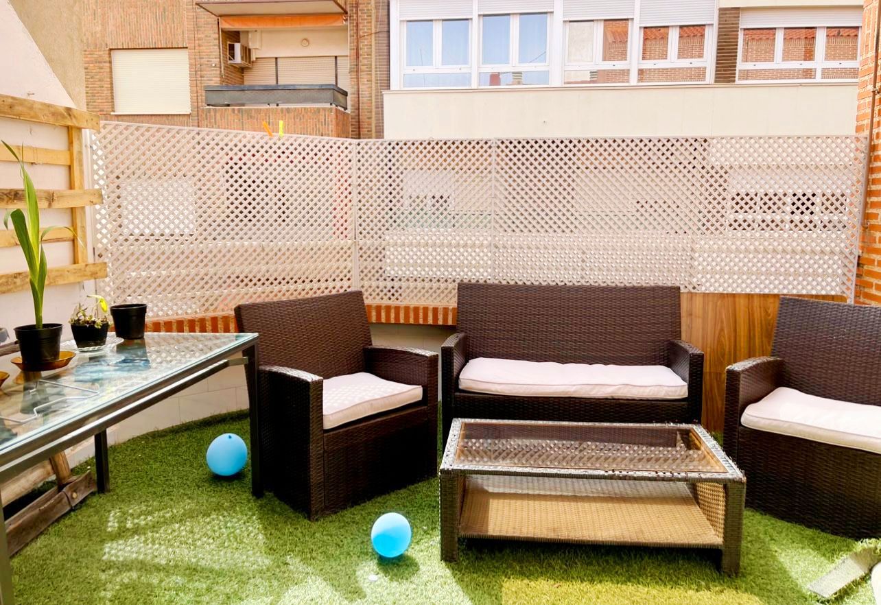 Terrace of Duplex for sale in  Albacete Capital  with Heating, Parquet flooring and Terrace
