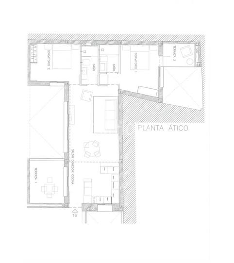 Foto 2 de Ático en venta en Calle 30, La Cañada, Paterna