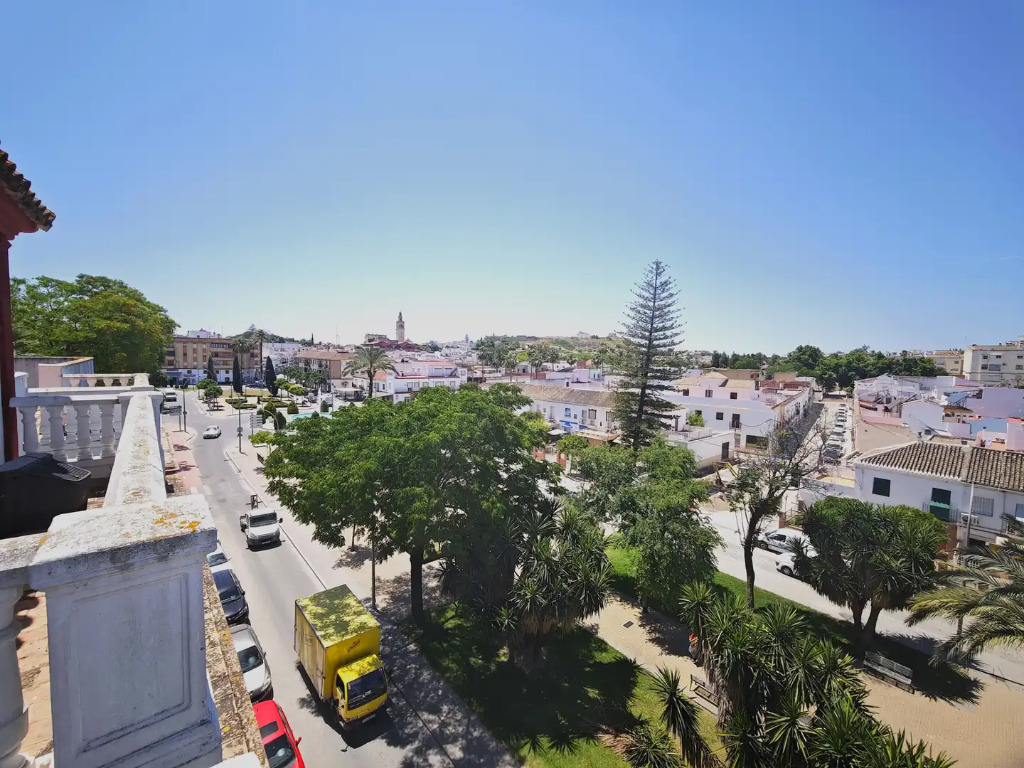 Vista exterior de Piso en venta en Lebrija con Aire acondicionado, Terraza y Trastero