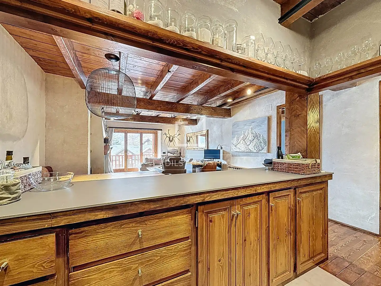 Kitchen of Flat for sale in Madrid  with Heating, Parquet flooring and Terrace