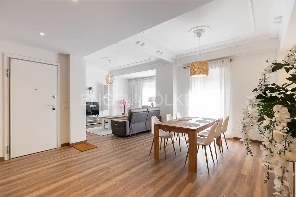 Sala de estar de Piso de alquiler en Valencia con Aire acondicionado, Calefacción y Parquet