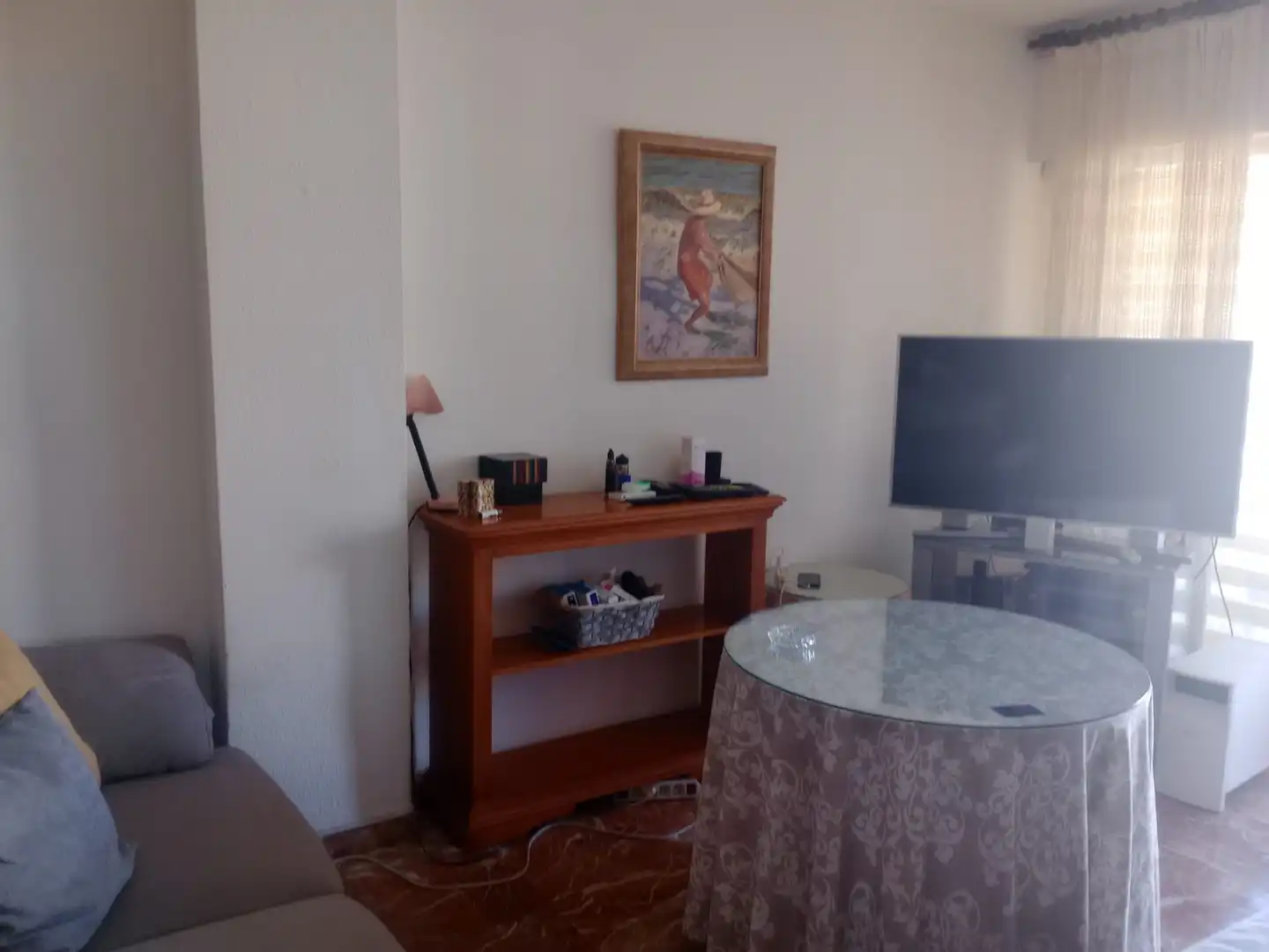 Sala de estar de Piso para compartir en Granada con Calefacción, Amueblado y Horno