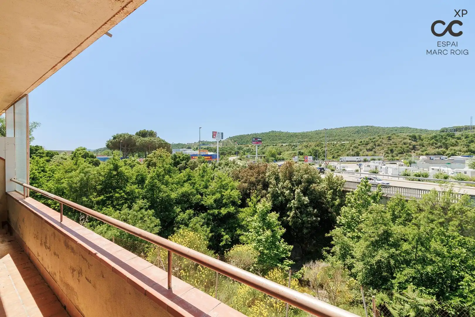 Terrasse von Wohnung zum Verkauf in La Jonquera mit Klimaanlage, Heizung und Terrasse