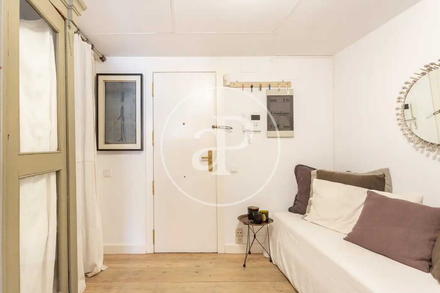 Habitación de Piso de alquiler en Barcelona con Aire acondicionado, Calefacción y Jardín privado