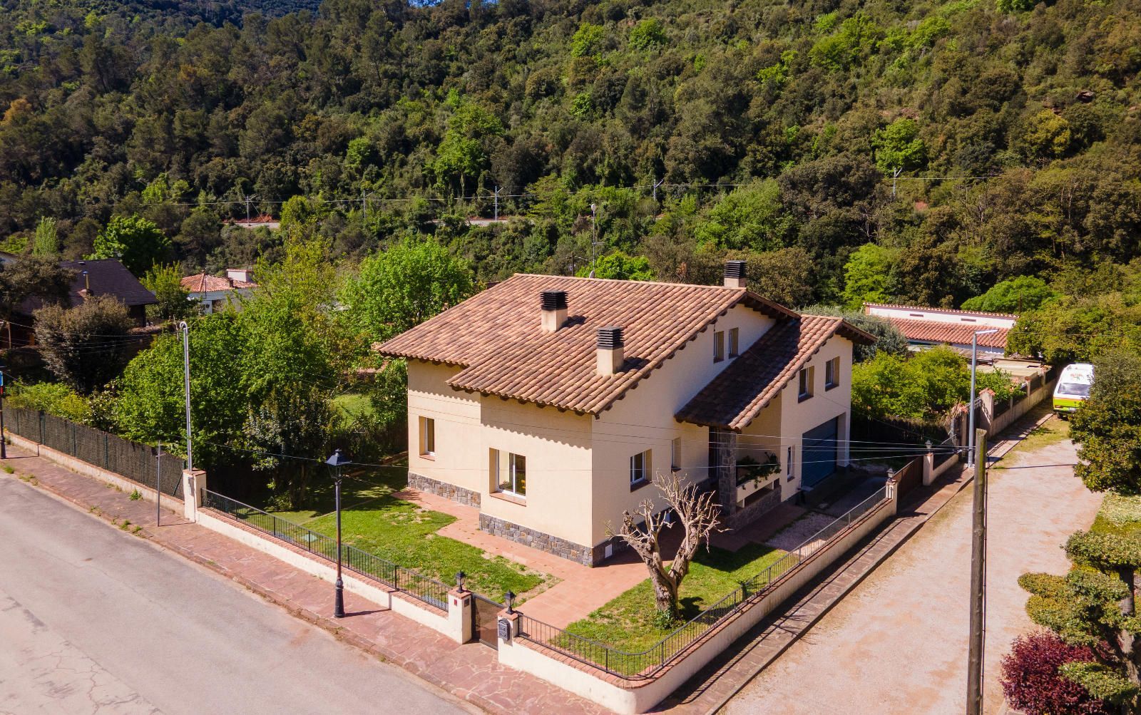 Exterior view of House or chalet for sale in Tagamanent  with Air Conditioner, Heating and Private garden