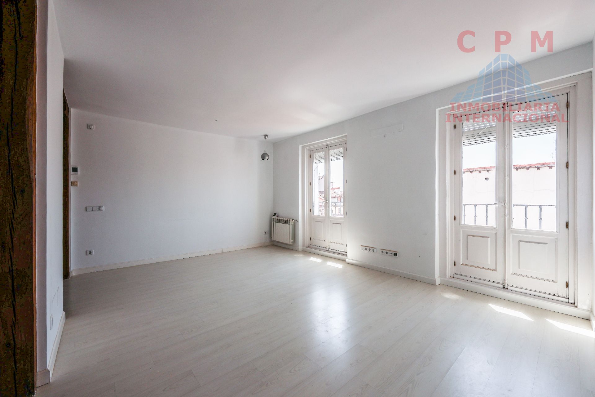 Sala d'estar de Pis de lloguer en  Madrid Capital amb Aire condicionat, Calefacció i Parquet