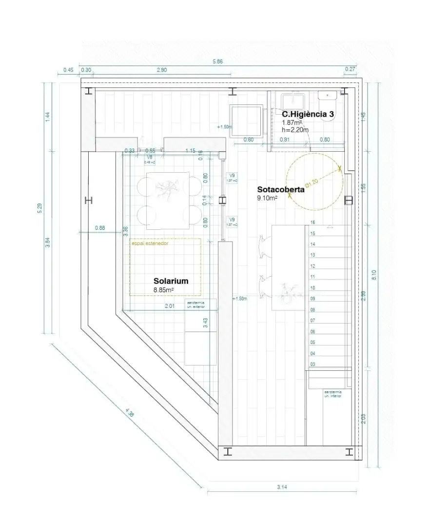 Casa bifamiliare con terrazza in vendita a Carrer de Sant Vicenç 8, imagen 9