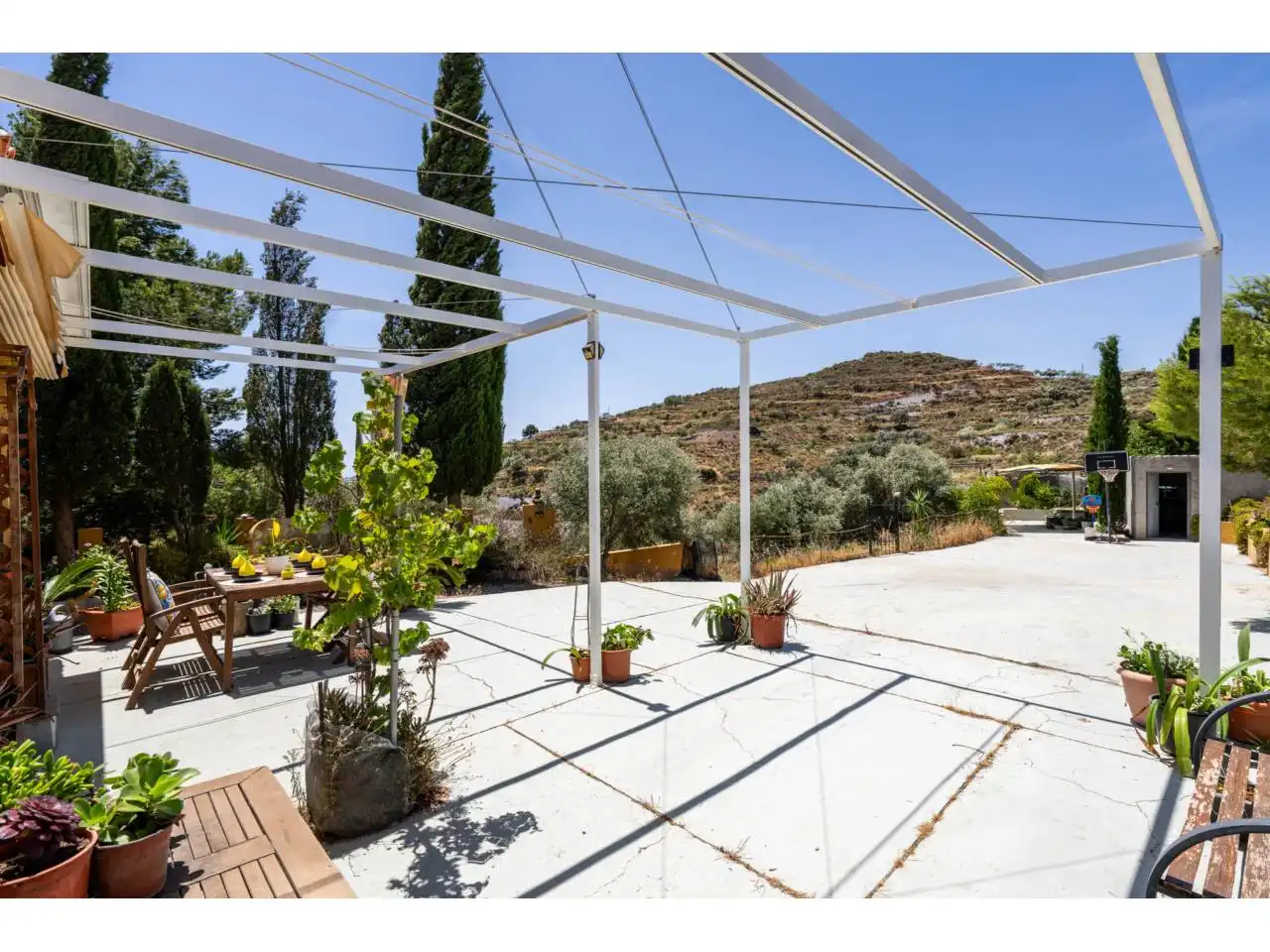 Terraza de Finca rústica en venta en Felix con Jardín privado, Terraza y Amueblado