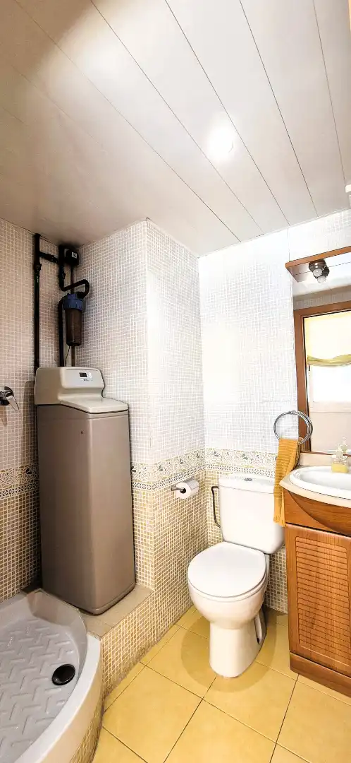Badezimmer von Maisonette zum Verkauf in Molins de Rei mit Klimaanlage, Heizung und Terrasse