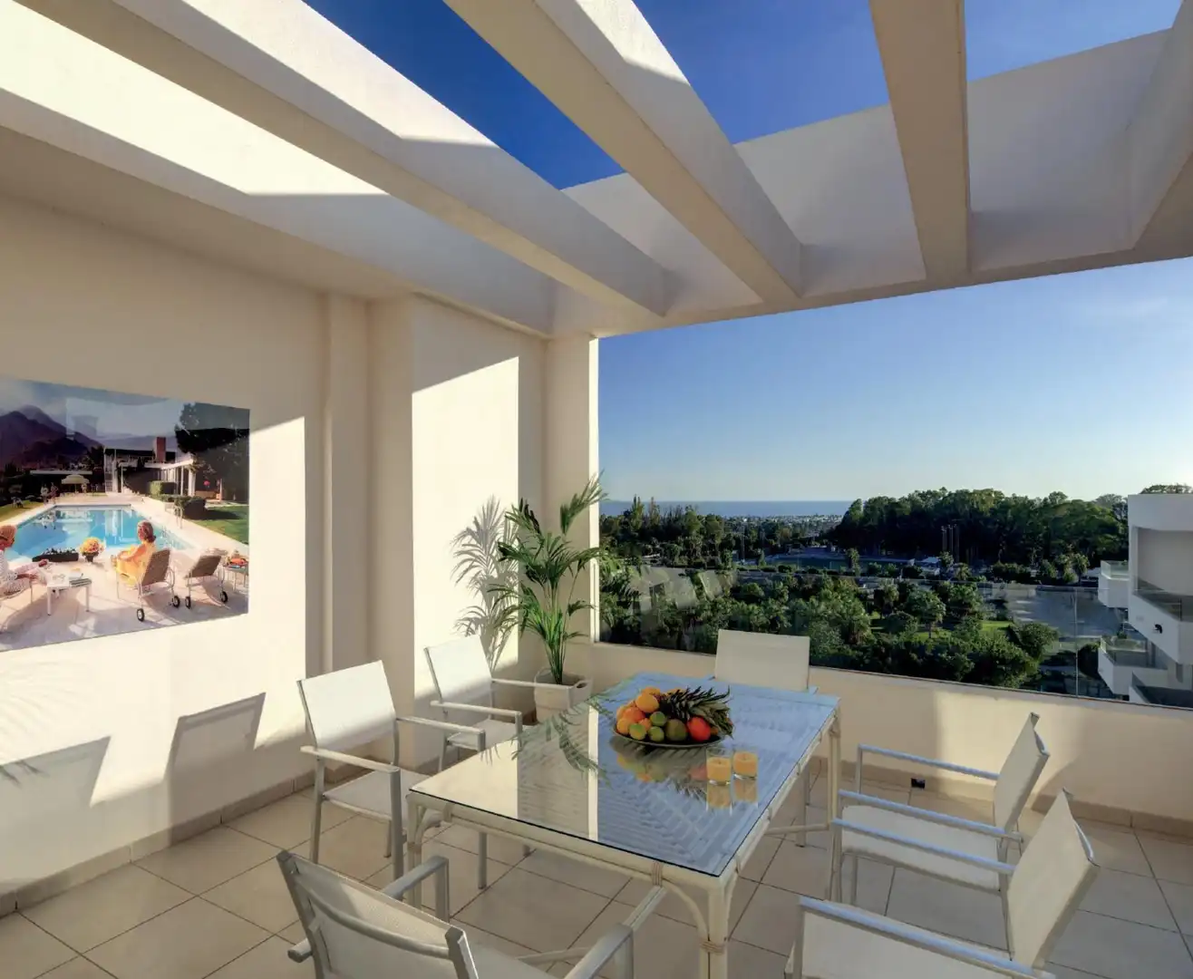 Penthouse mit Pool zum Verkauf in Nueva Andalucía