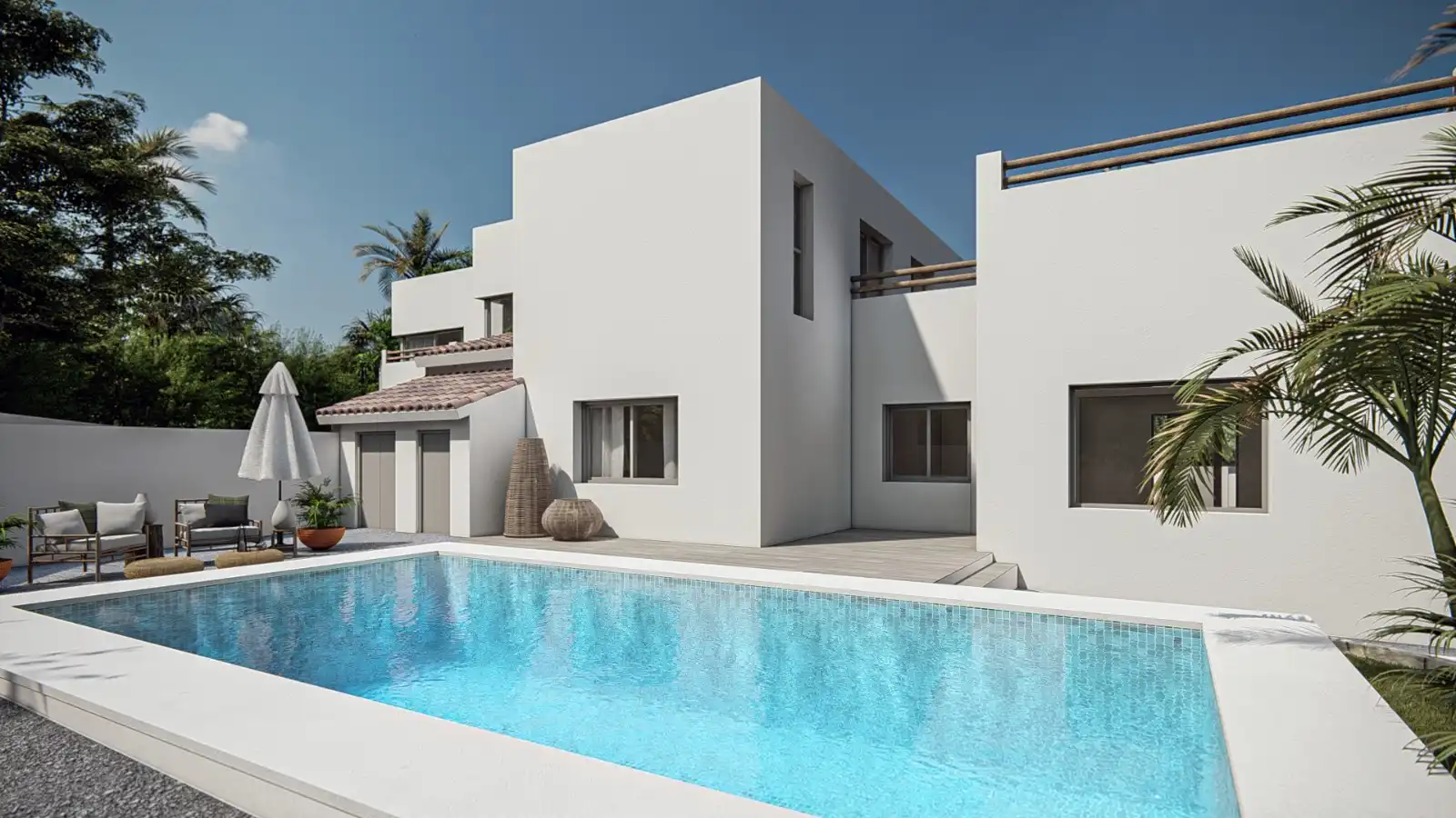 Xalet amb piscina en venda a L'Albir