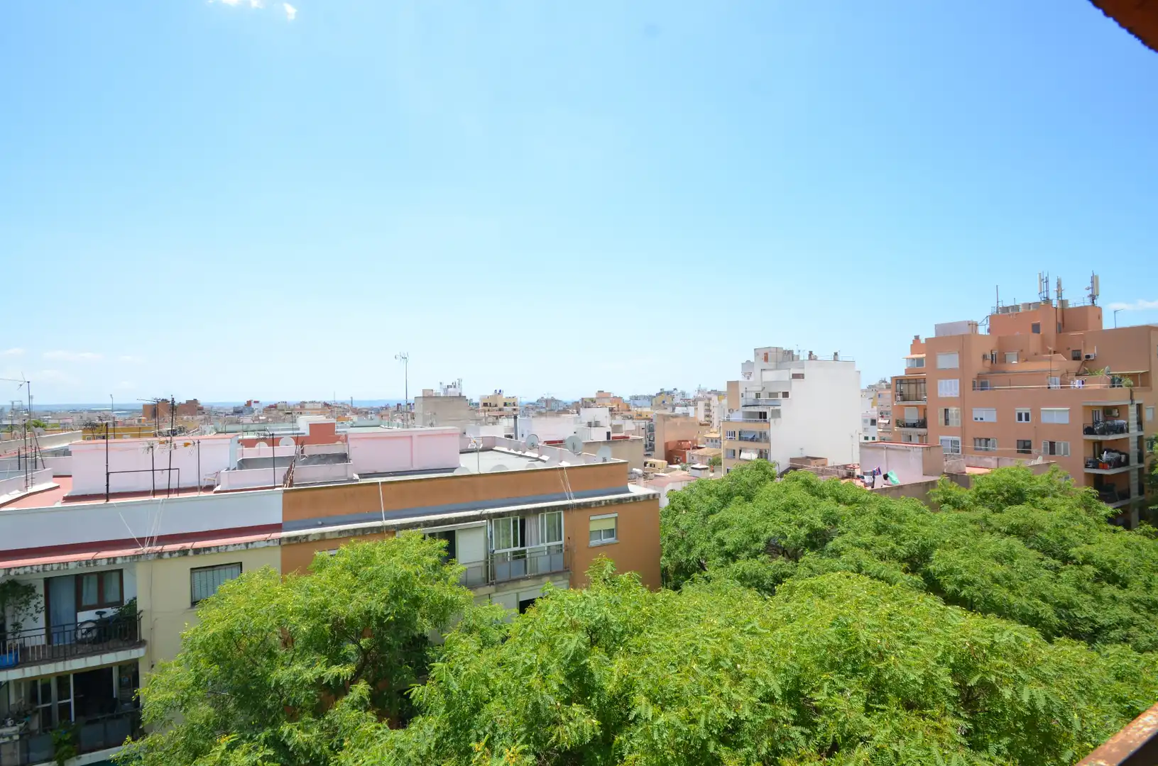 Vista exterior de Pis en venda en  Palma de Mallorca amb Calefacció i Balcó