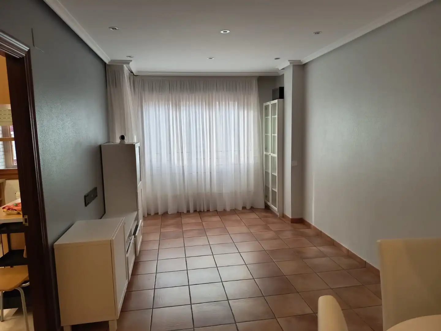 Sala d'estar de Pis en venda en Voto amb Calefacció, Terrassa i Moblat