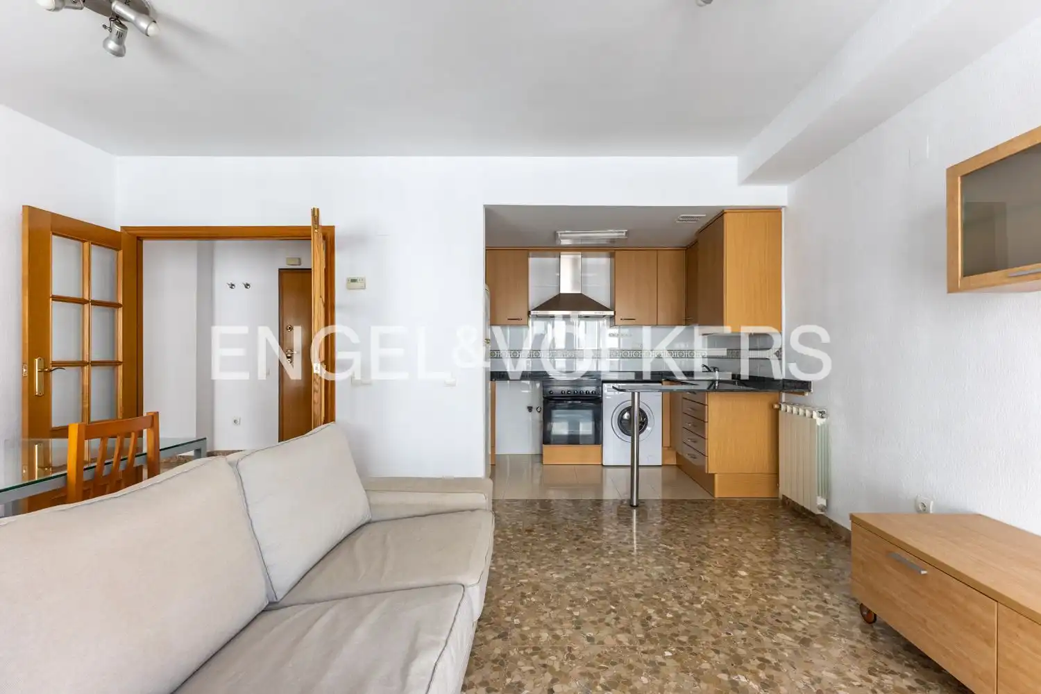 Sala de estar de Piso de alquiler en Valencia con Calefacción