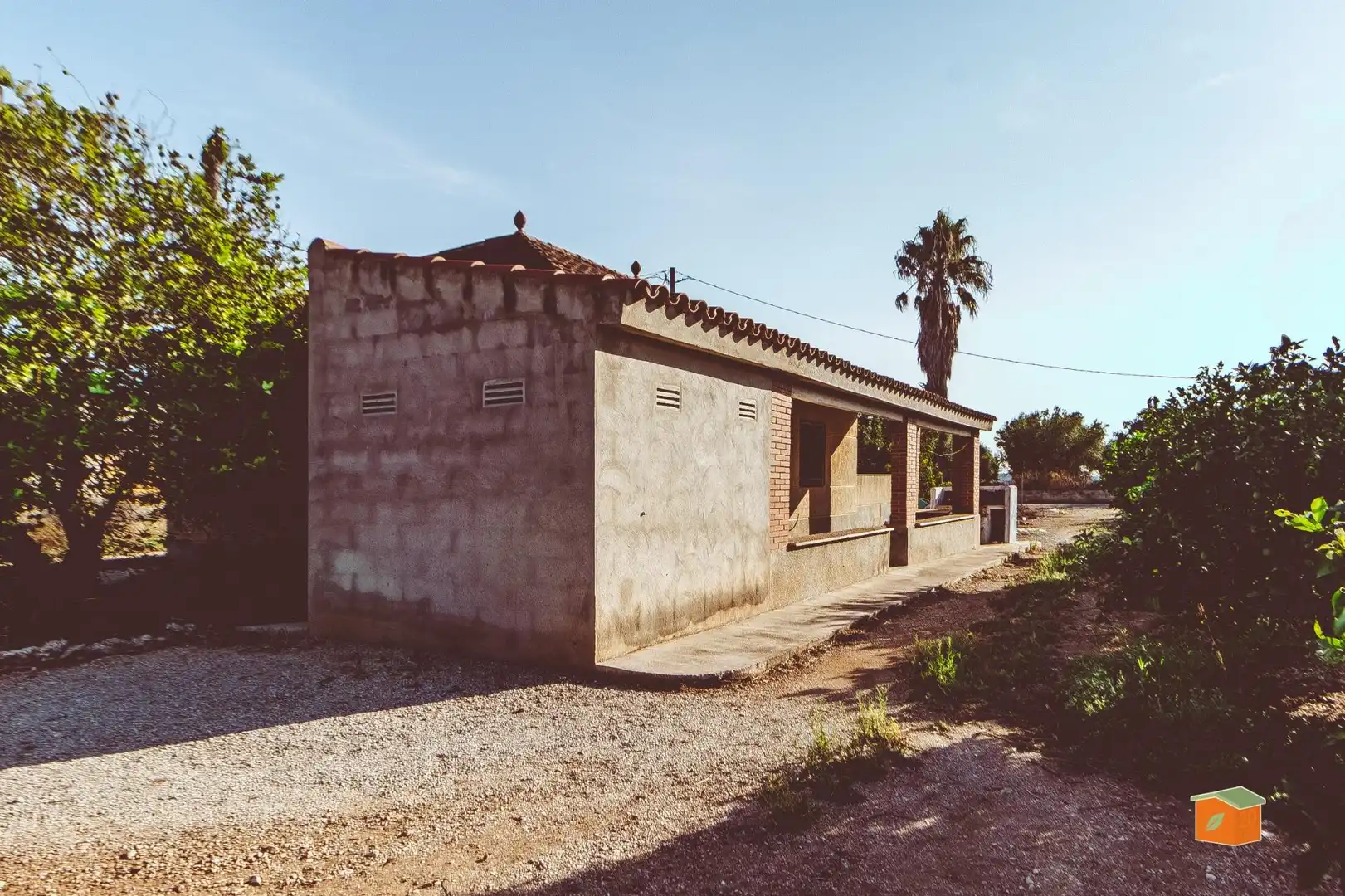Vista exterior de Finca rústica en venta en Santa Bàrbara con Trastero y Amueblado