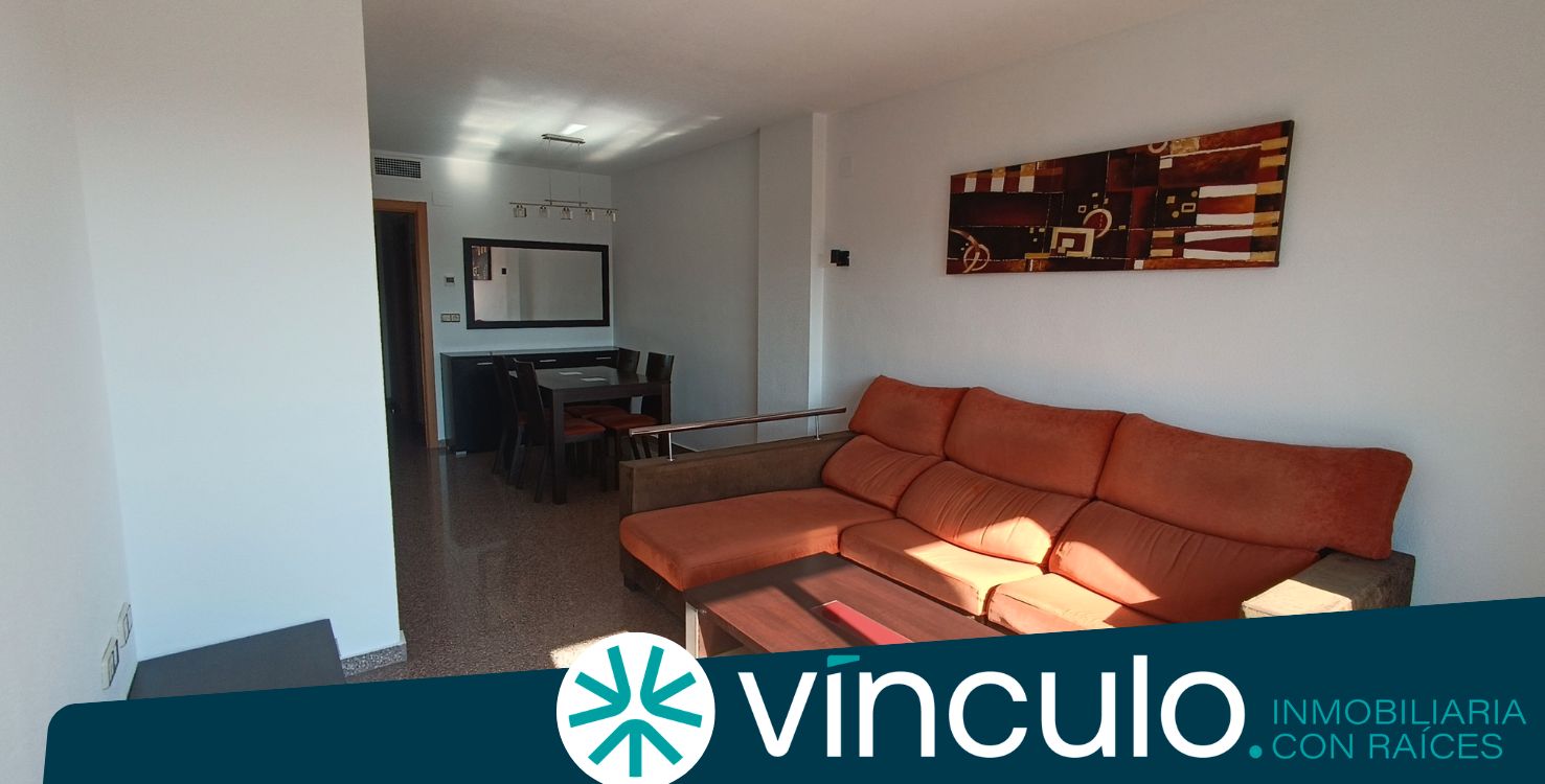 Living room of Flat for rent in San Vicente del Raspeig / Sant Vicent del Raspeig  with Air Conditioner, Heating and Furnished