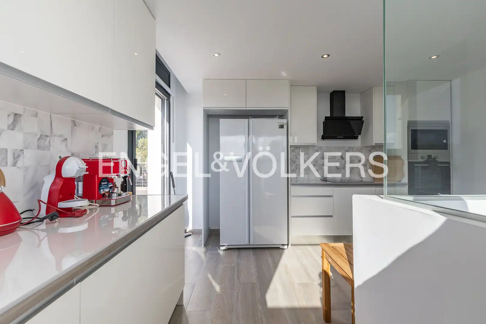 Kitchen of Houses for rent in Santa Susanna  with Air Conditioner, Heating and Private garden