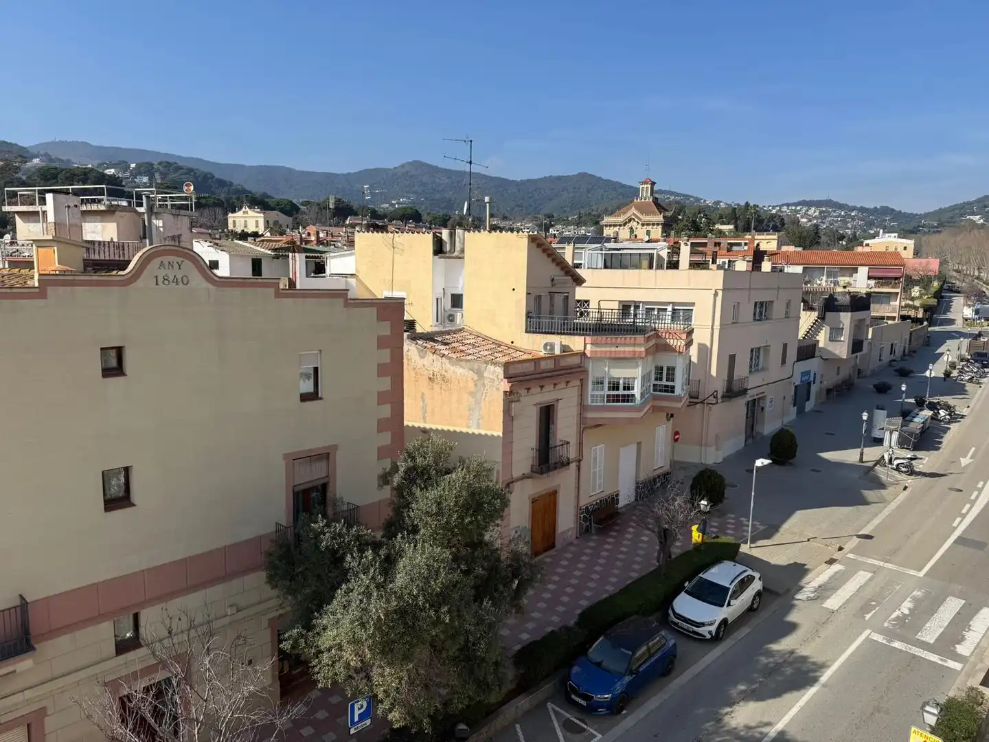 Exterior view of Flat for sale in Alella  with Heating, Terrace and Furnished