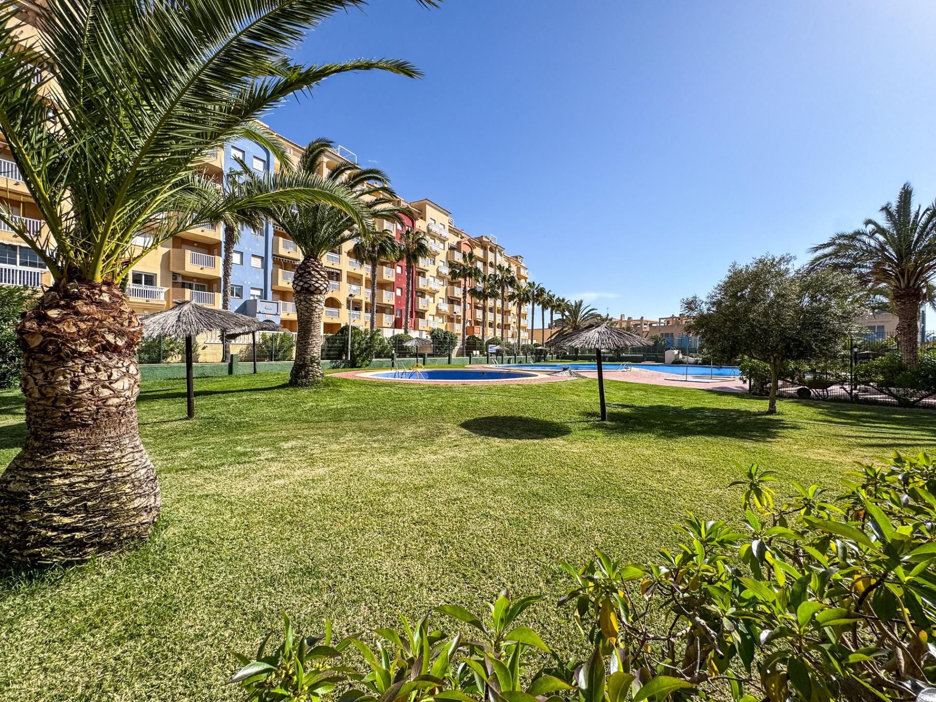 Exterior view of Flat for sale in La Manga del Mar Menor  with Air Conditioner, Private garden and Terrace