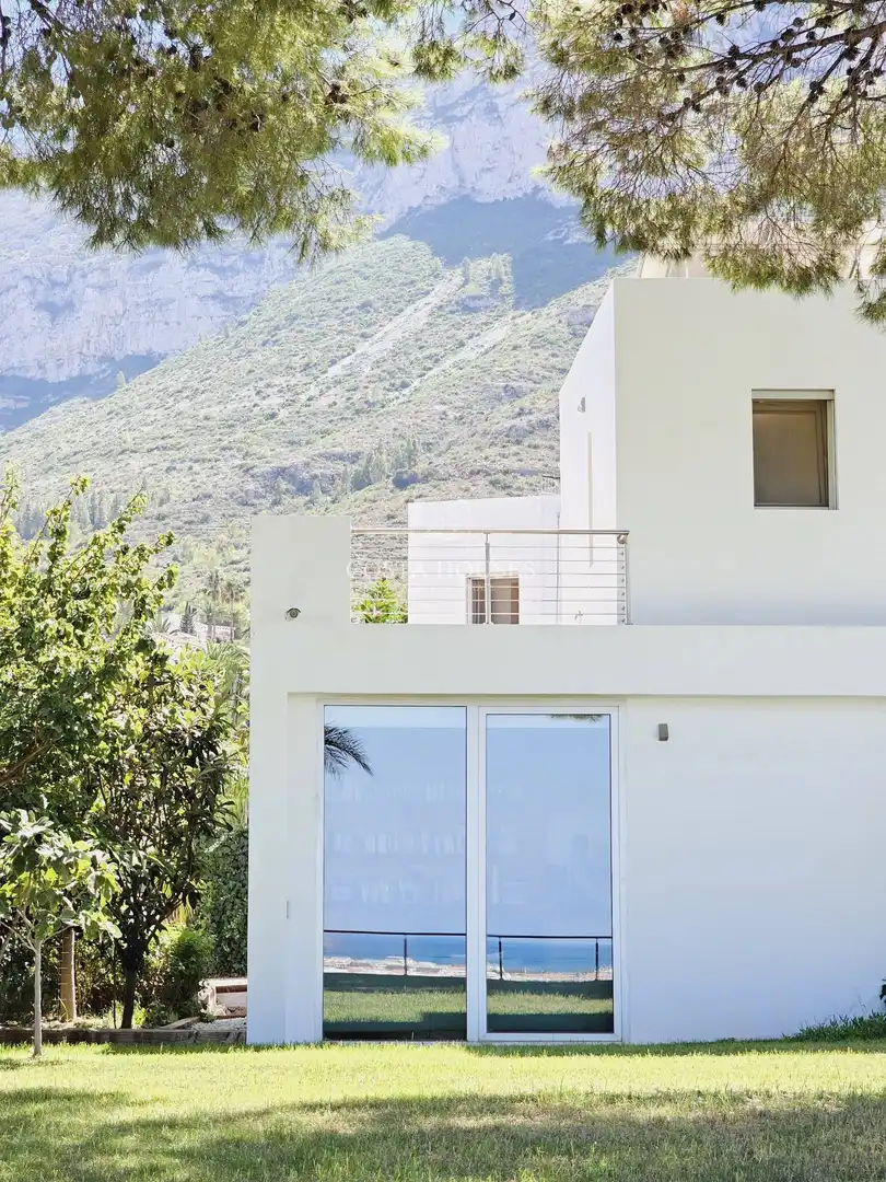 Exterior view of Houses for sale in Dénia  with Air Conditioner, Private garden and Terrace
