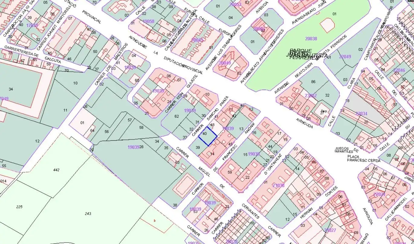 Wohnbaugrundstück zum Verkauf in Calle SANCHO PANZA, imagen 5