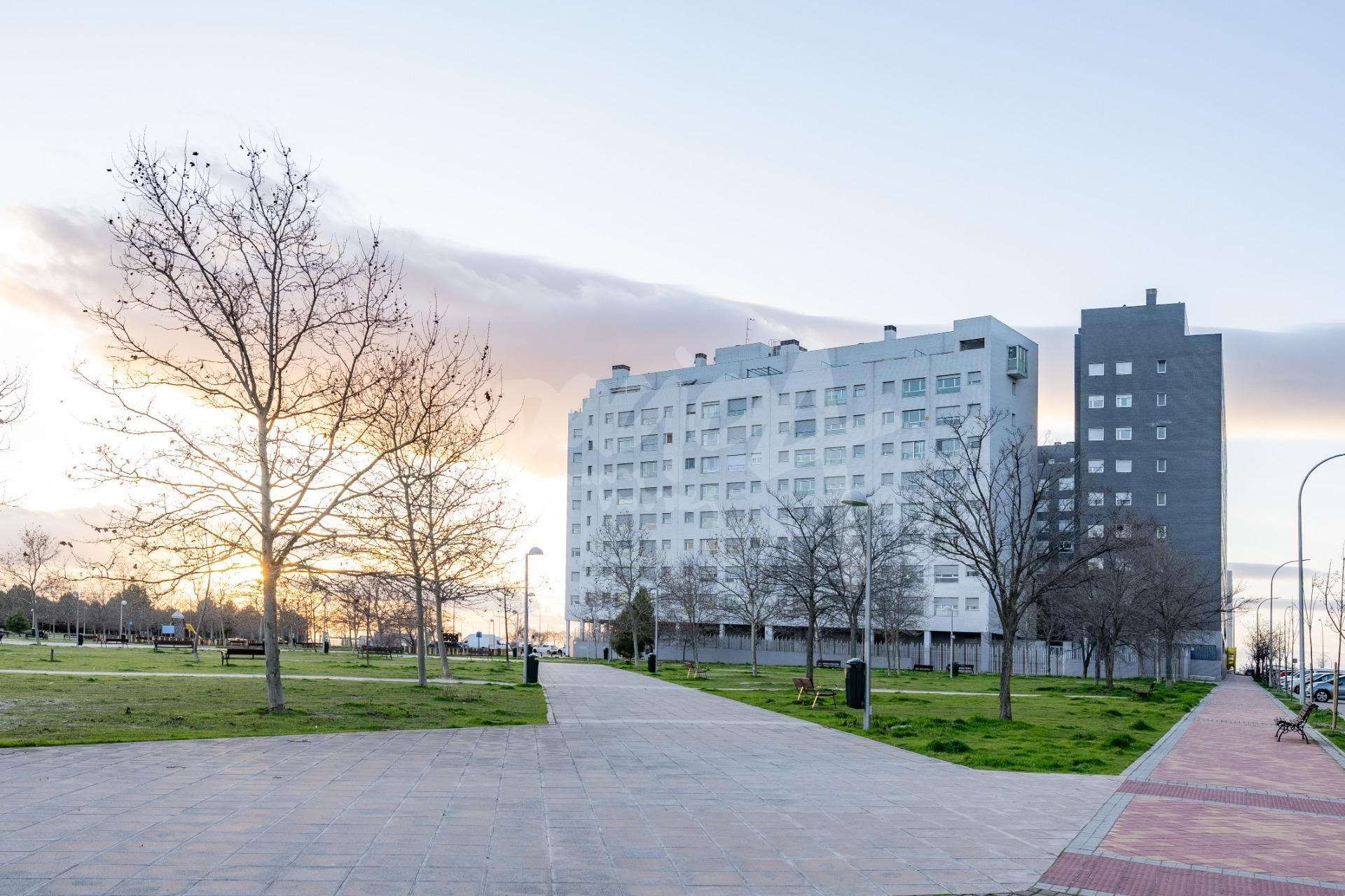 Vista exterior de Piso en venta en  Madrid Capital con Aire acondicionado, Calefacción y Terraza