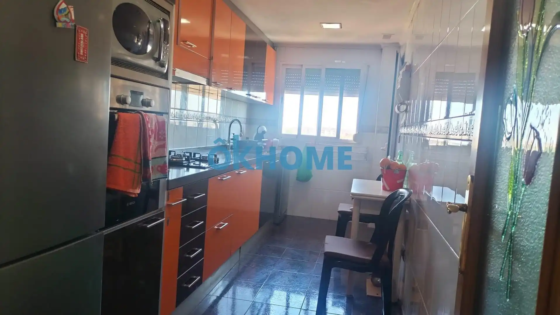 Kitchen of Flat for sale in Aldaia  with Air Conditioner, Heating and Private garden