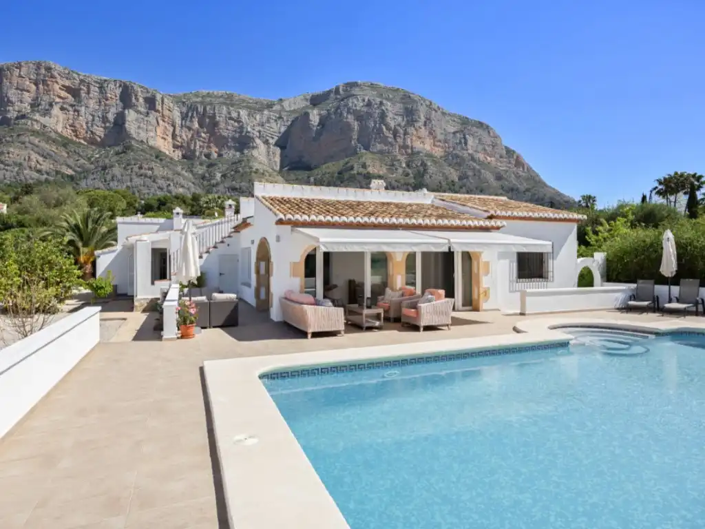 Exterior view of Houses for sale in Jávea / Xàbia  with Air Conditioner, Heating and Swimming Pool