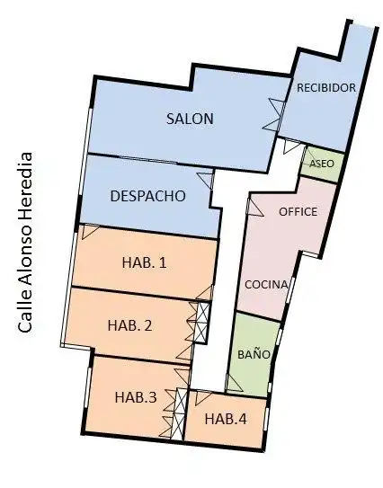 Piso en venta en Madrid con Calefacción