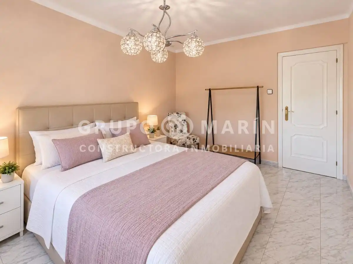 Bedroom of Flat for sale in Badalona  with Heating and Terrace