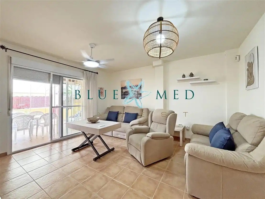 Living room of Duplexes for sale in Mazarrón  with Air Conditioner, Terrace and Storage room