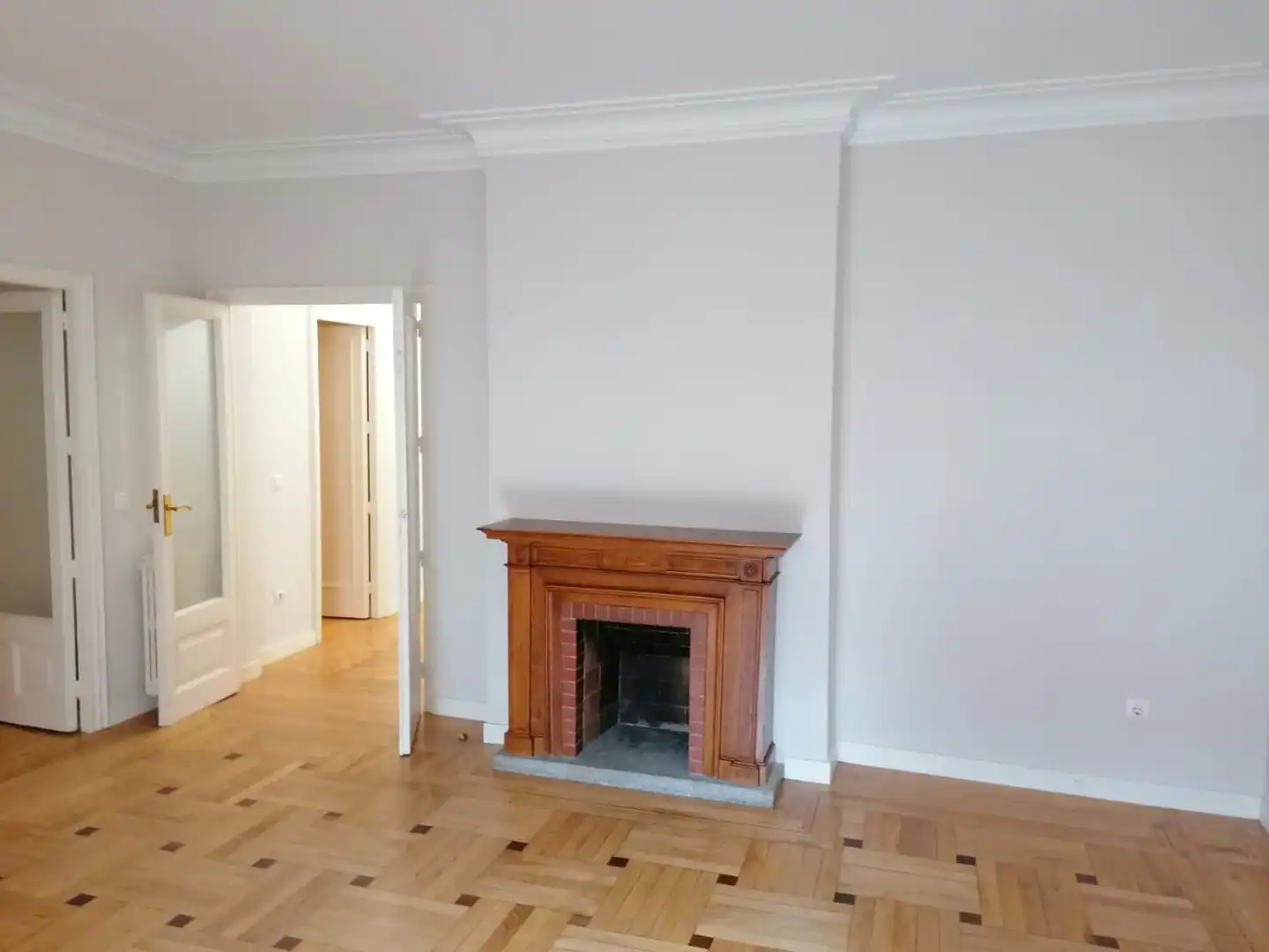 Sala de estar de Piso de alquiler en Madrid con Aire acondicionado, Calefacción y Parquet