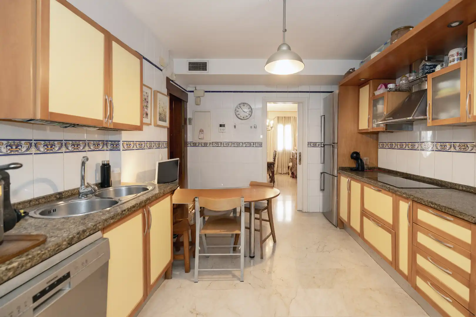 Küche von Dachboden zum Verkauf in Málaga mit Klimaanlage, Heizung und Terrasse