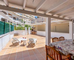 Terrace of Flat to rent in Benalmádena  with Air Conditioner, Furnished and Balcony