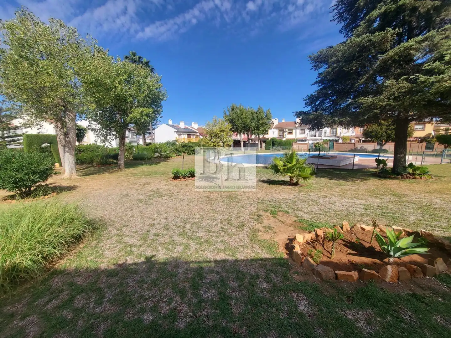 Jardín de Casa adosada en venta en Alhaurín de la Torre