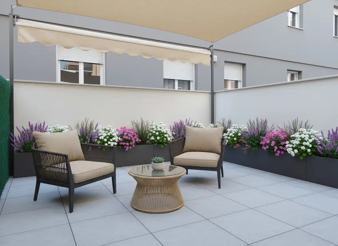Terrace of Detached homes for sale in Guadalajara  with Air Conditioner, Heating and Private garden