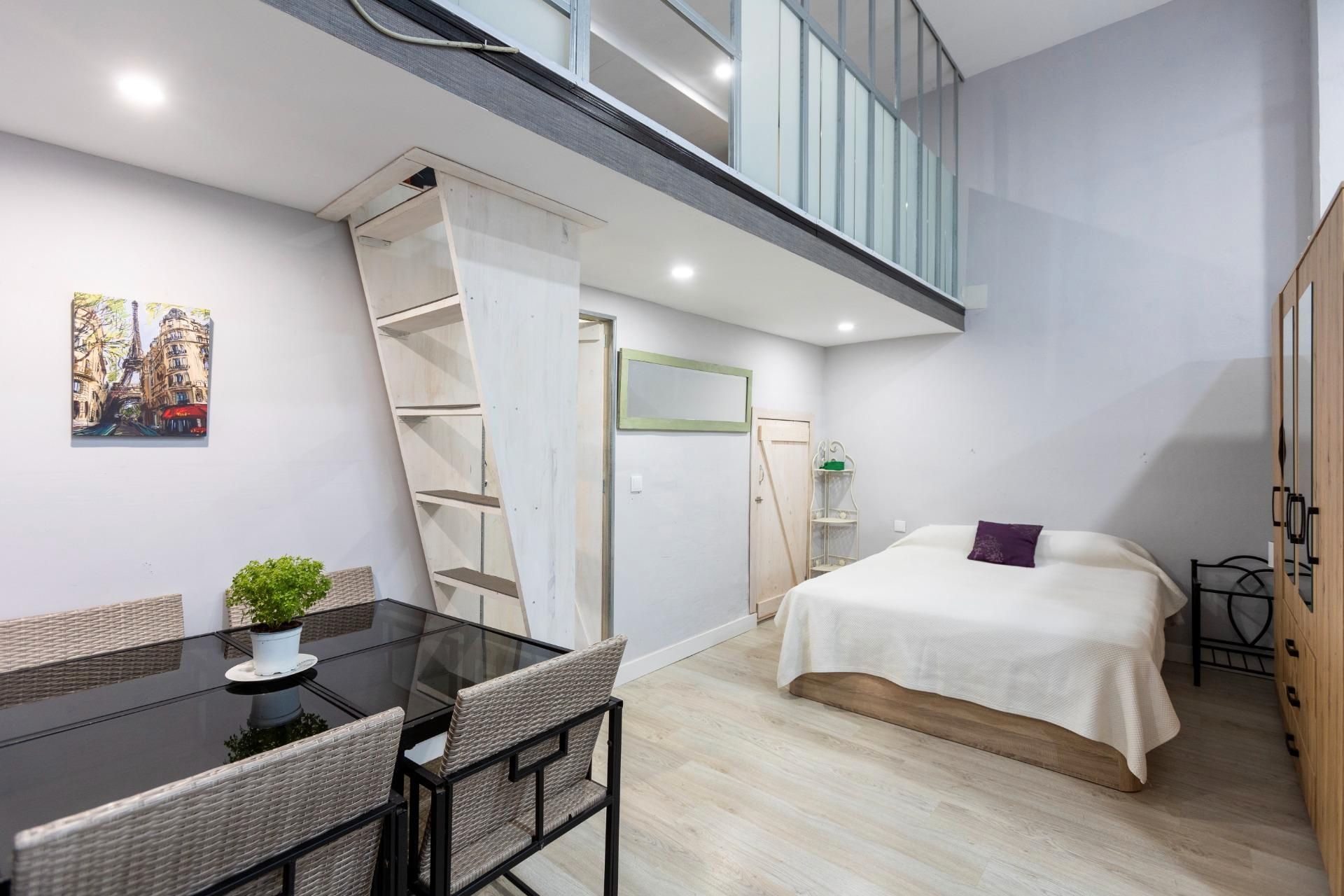 Bedroom of Flat for sale in Motril  with Furnished