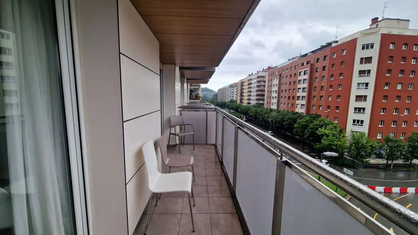 Terraza de Piso de alquiler en Donostia - San Sebastián  con Terraza y Balcón